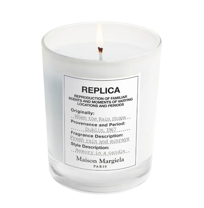 Maison Margiela Replica When The Rain Stops Scented Candle – New In Sealed Box