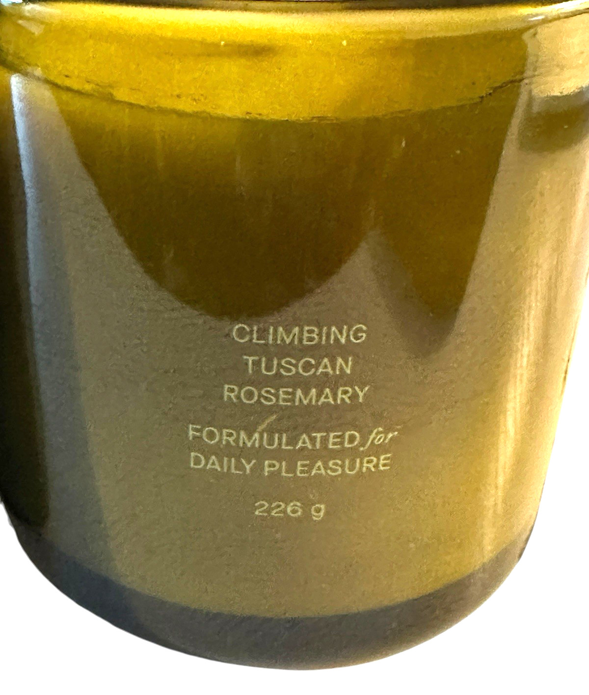 New Flamingo Estate Jar Climbing Tuscan Rosemary Candle Garden Essentials NOS