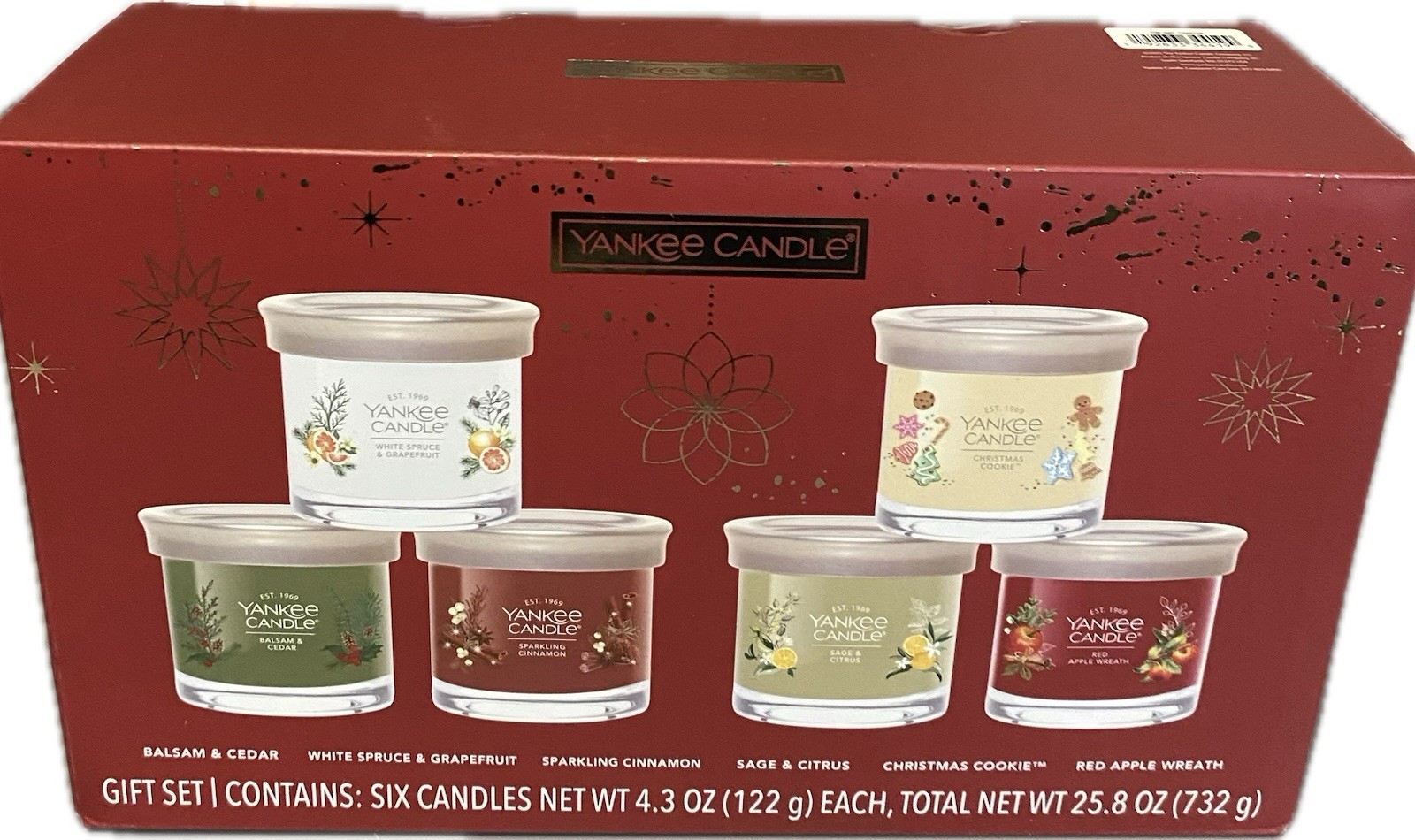 Yankee Candle Set-6 Premium Jar Candles-Limited Edition Scents 1960758