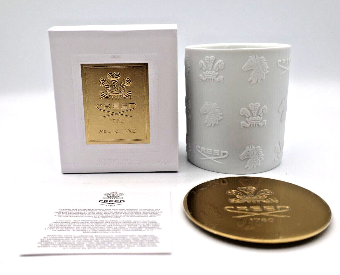 Creed Bougie Parfumee Sea Island Candle 220g / 7.76 oz Authentic by Finescents
