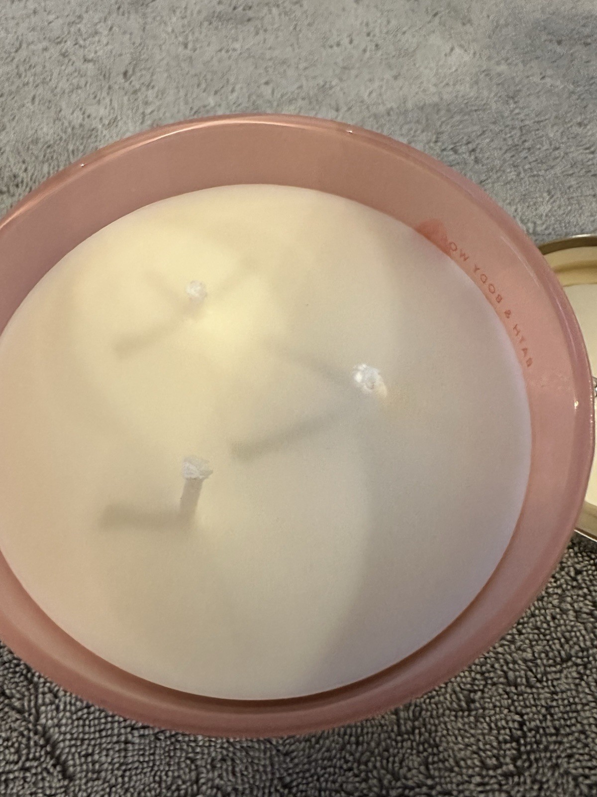 BATH & BODY WORKS Bubbly Rose Soy Wax 3 Wick Candle – Brand New & SOLD OUT!