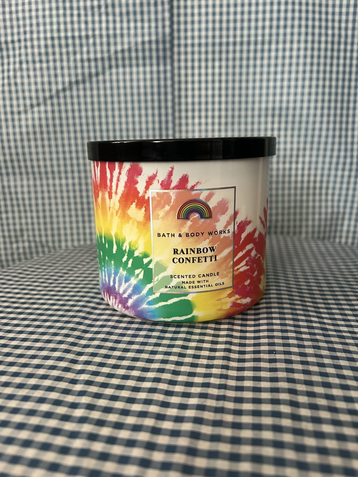 Bath & Body Works Rainbow Confetti 3-wick Candle