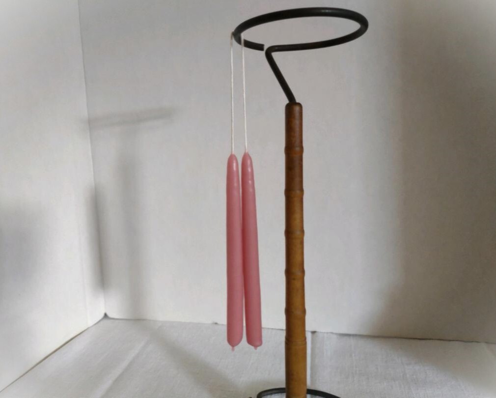 Hand-Dipped Taper Candle Pair ~ 6″ Mini ~ 11 Colors ~ Scented & Unscented