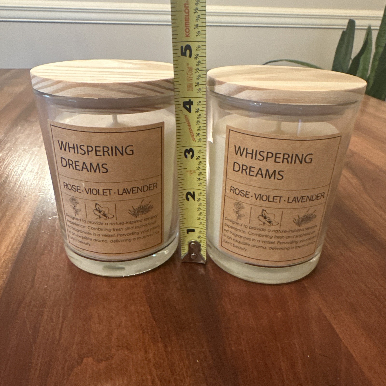 Candles Rose Violet Lavender & Whispering Dreams Wildly Popular Candle Sold Out