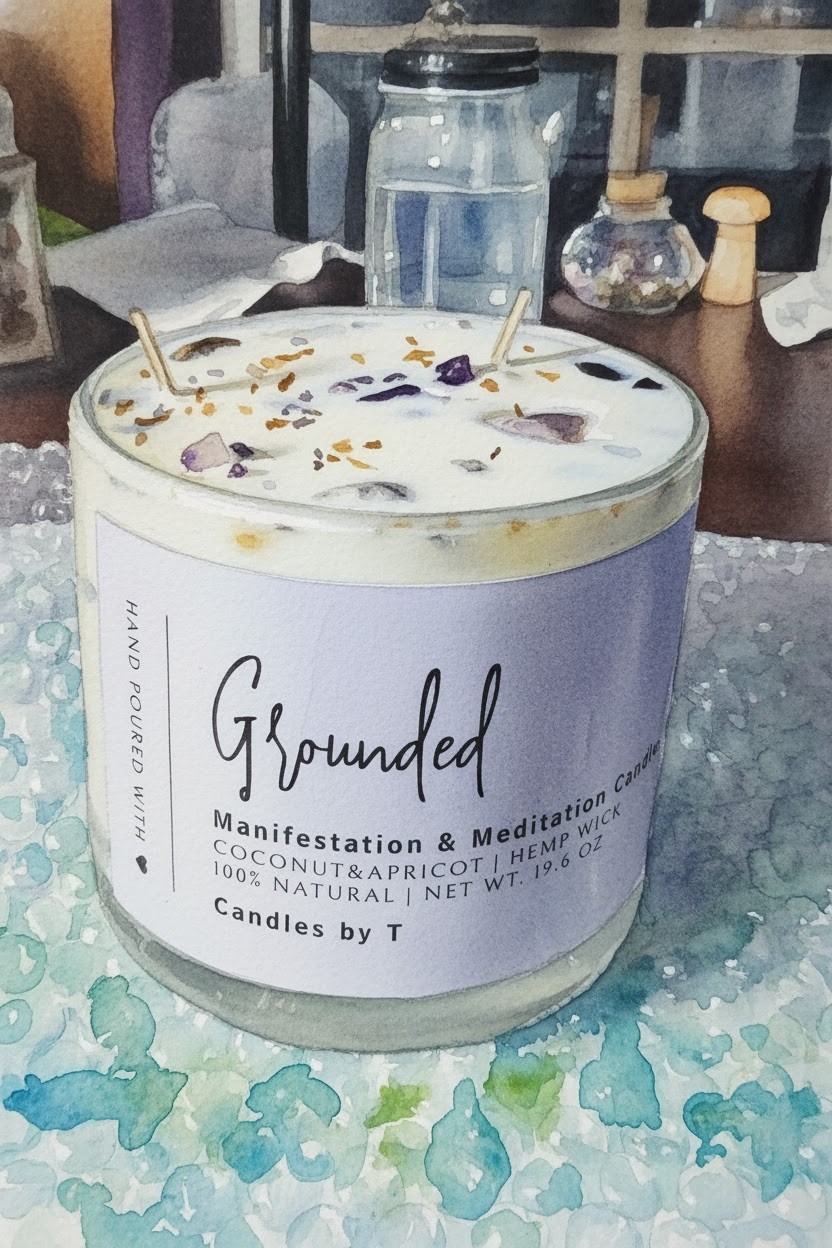 GROUNDING CANDLE – 19 Oz.