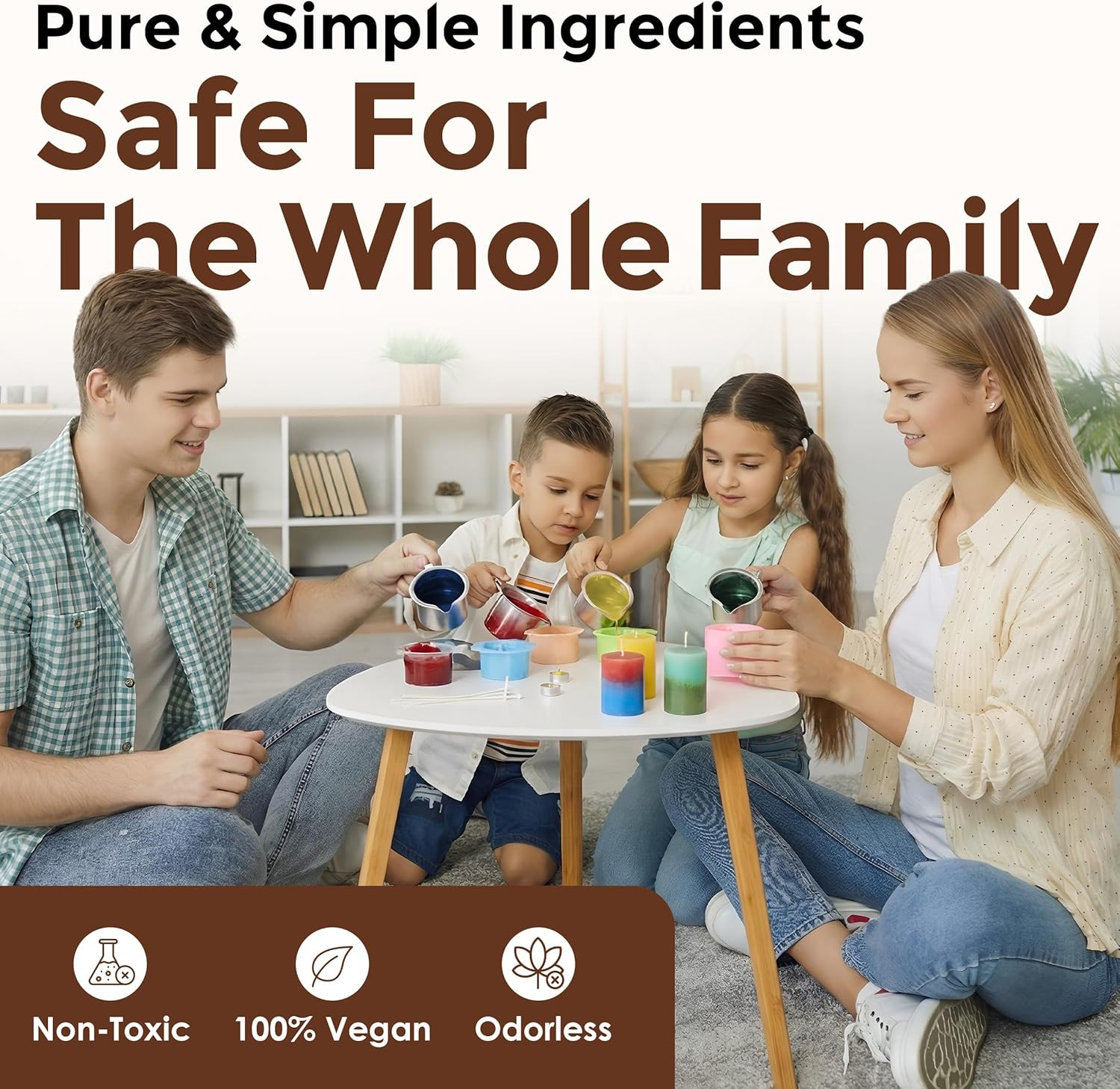 Brown Candle Dye – Made in The USA – Safe and Easy to Use – Premium Candle Makin