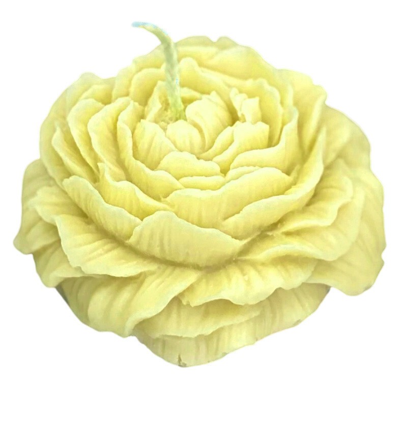 DIY Peony Flower Perfume Scented Candle – 2.5% 3 Natural Essential Oil + Soy Wax