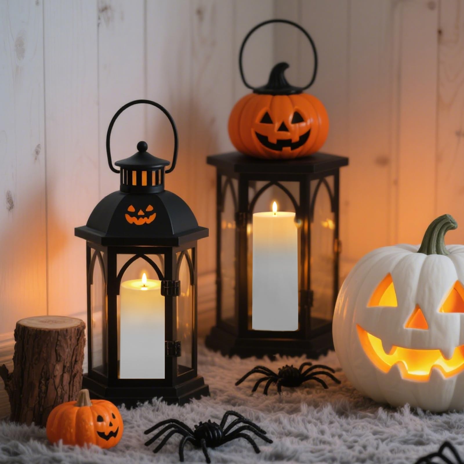 4” X 10” Large Waterproof Outdoor Flameless Candle, Battery Operated LED Ca…