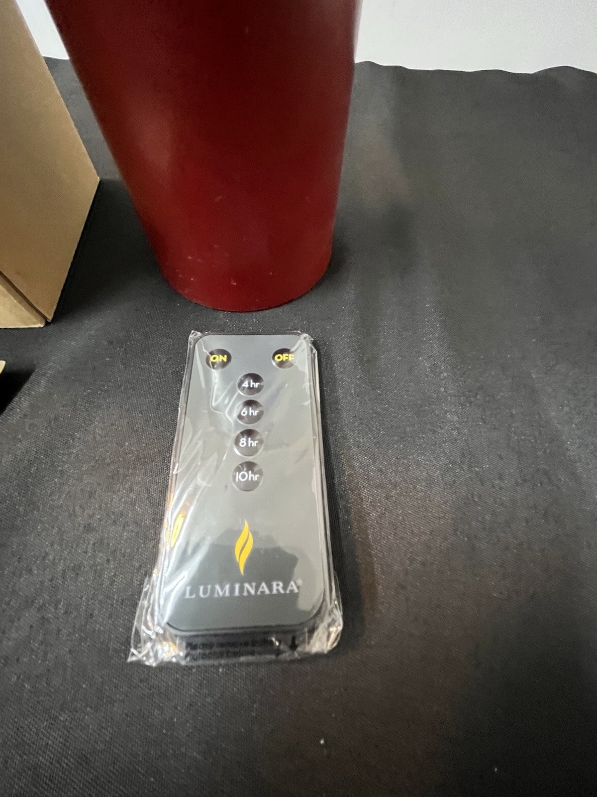 Luminara Real Flame Effect Candle Remote Controlled C Battery Operated New 7″