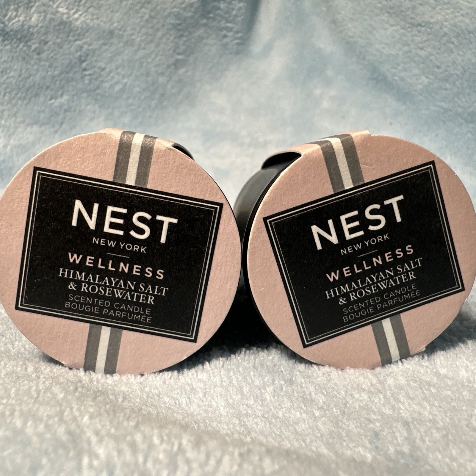 NEST New York Mini Votive Candle Lot of 4 – Wellness Himalayan Salt & RoseWater