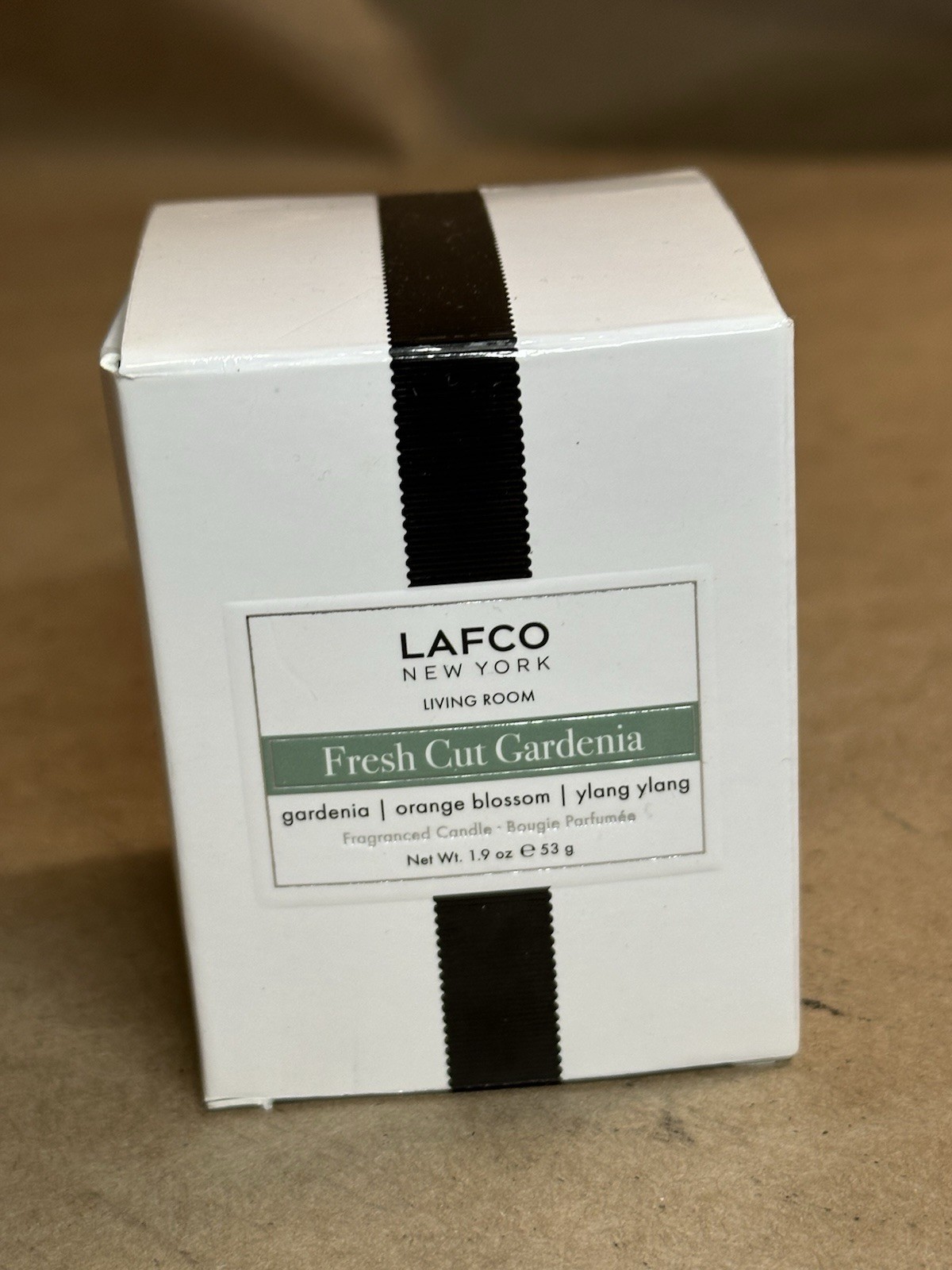 Lafco New York Feu de Bois Ski House Votive Candle 1.9 oz 53 g Travel Size NIB