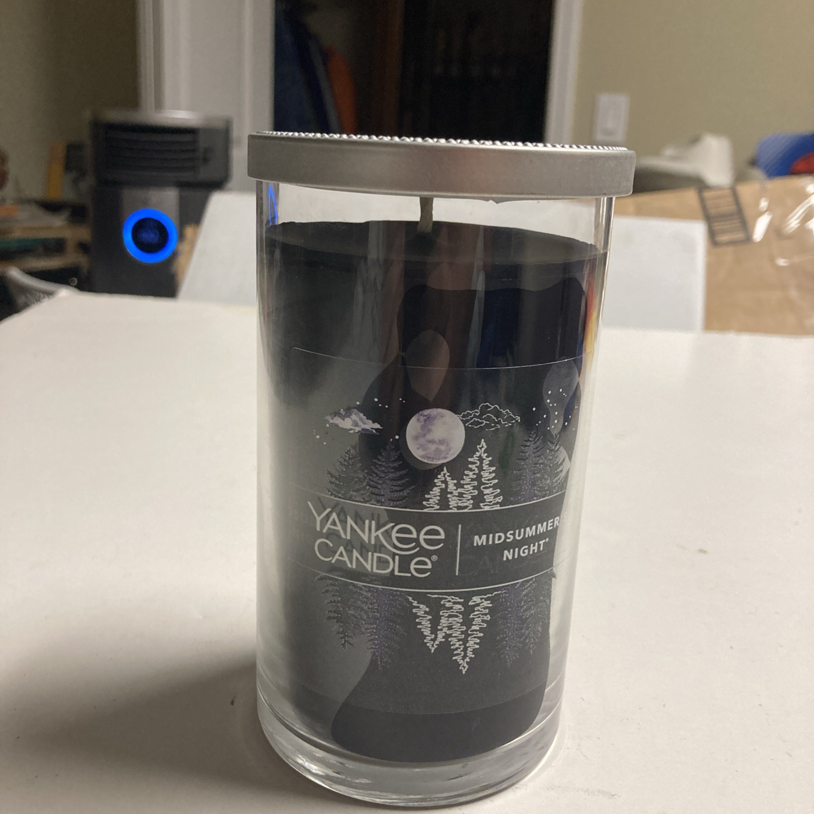 YANKEE CANDLE MIDSUMMER NIGHT SINGLE WICK CANDLE 14.25 OZ