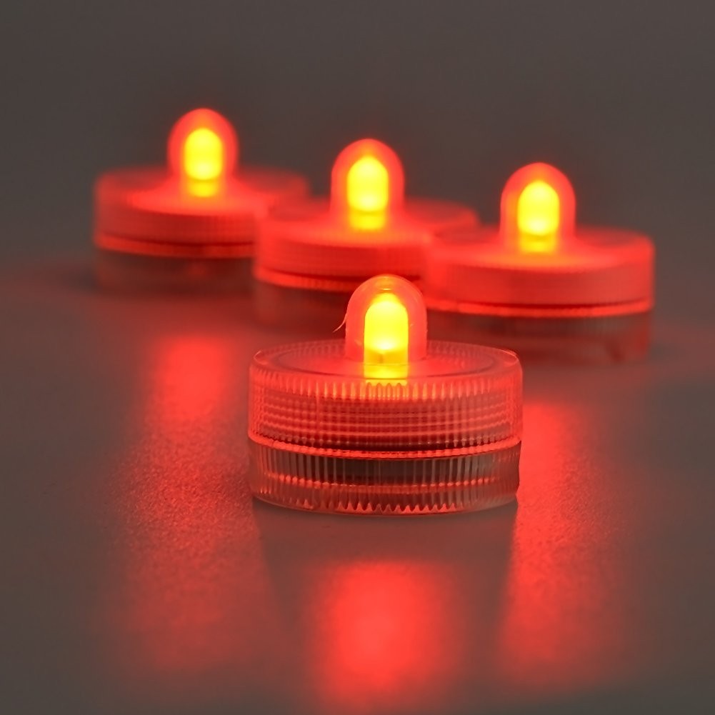 Lights cr2032 Battery Powered Waterproof Tea Light Candles for Events Wedding…