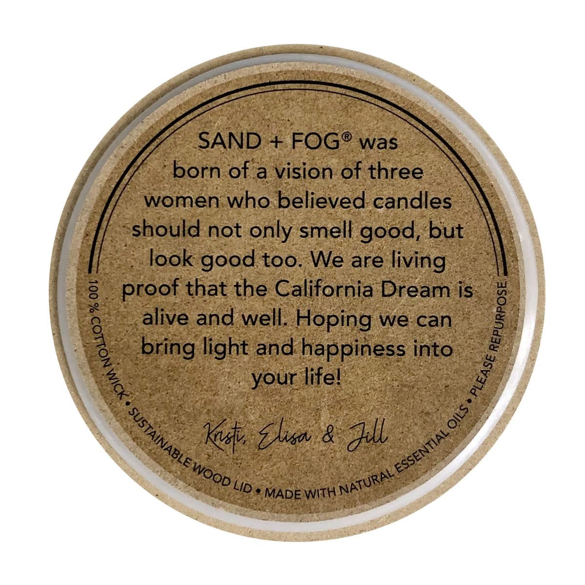 Vanilla Tobacco Scented Candle 3 Wick, 21 oz Luxury Home Decor Jar