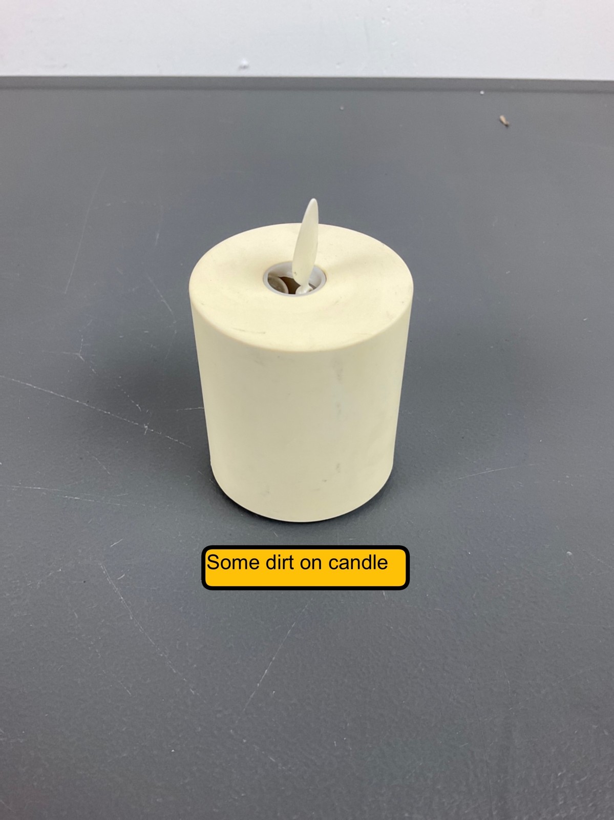 Luminara 2×3.2 Inch Flameless LED Votive Candle, Real Flame-Effect, Indoor/Outdo