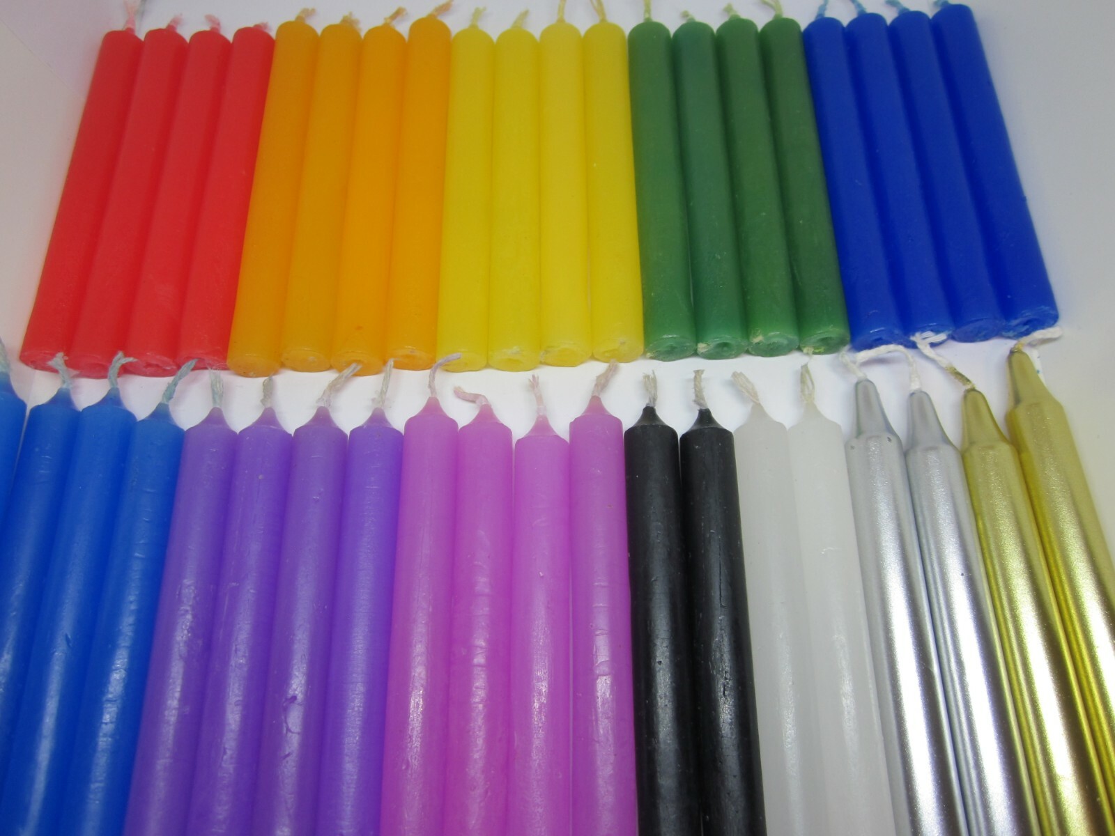 Spell Chime Candles 4″ Set of 10 for $12 Mini Taper Magic Ritual Chime
