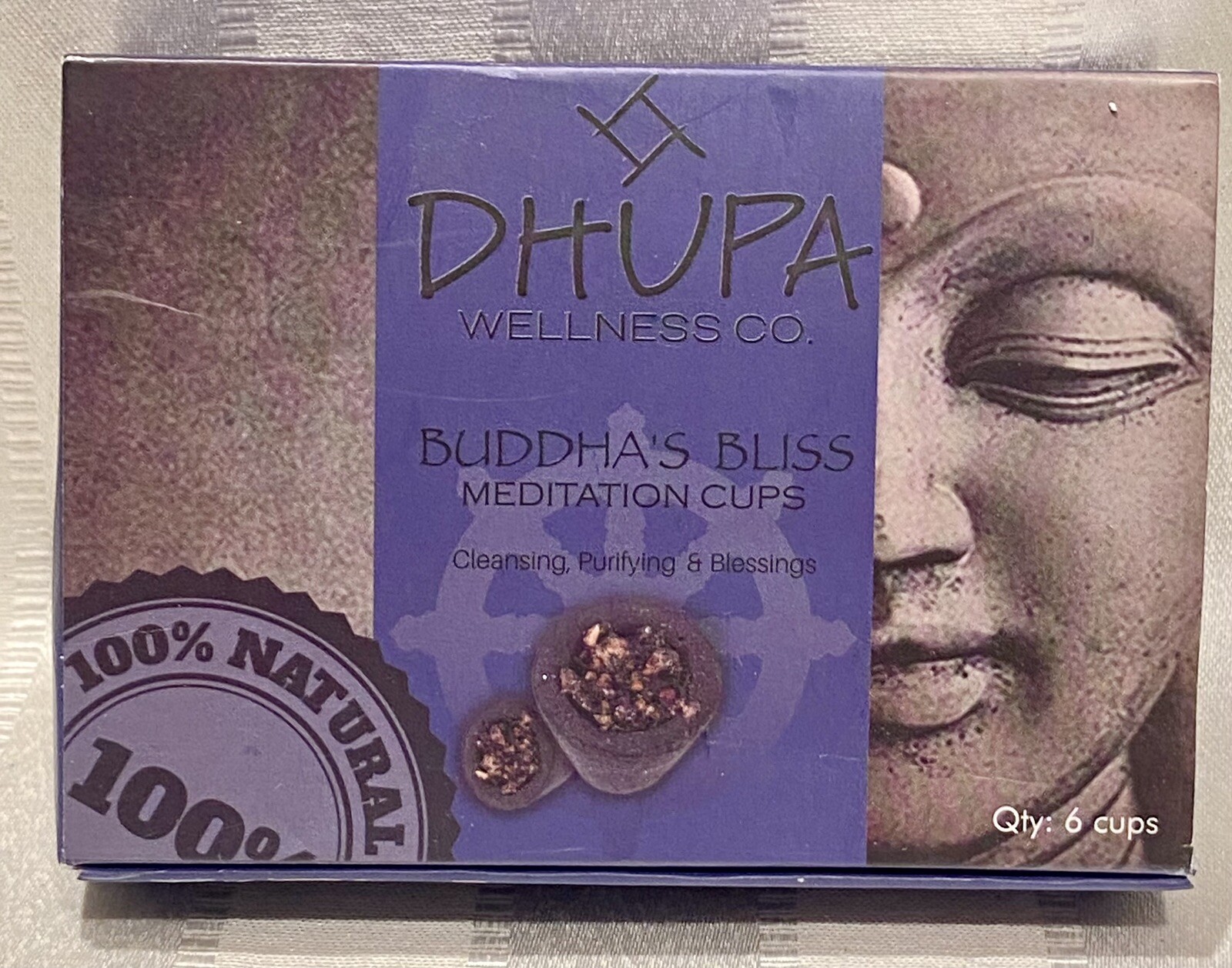 SALE Meditation/Yoga Set Namaste Candle Journal Box Incense Cleansing Cups NEW