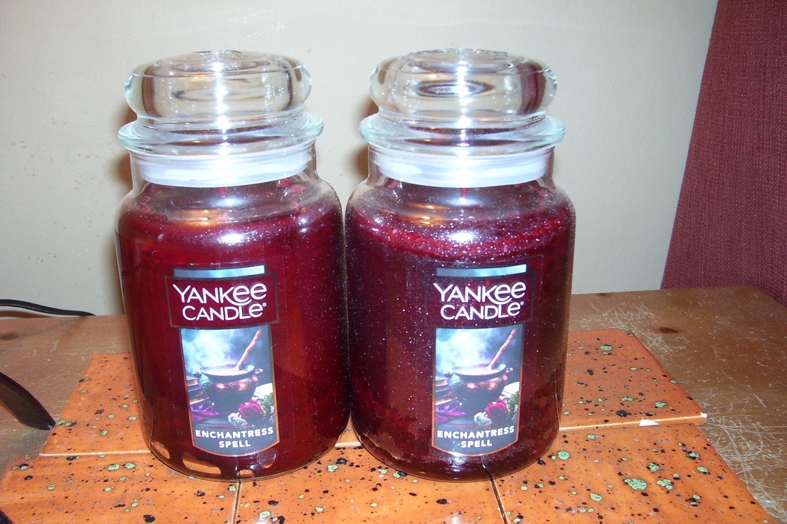 yankee candle 2-22oz JARS ENCHANTRESS SPELL