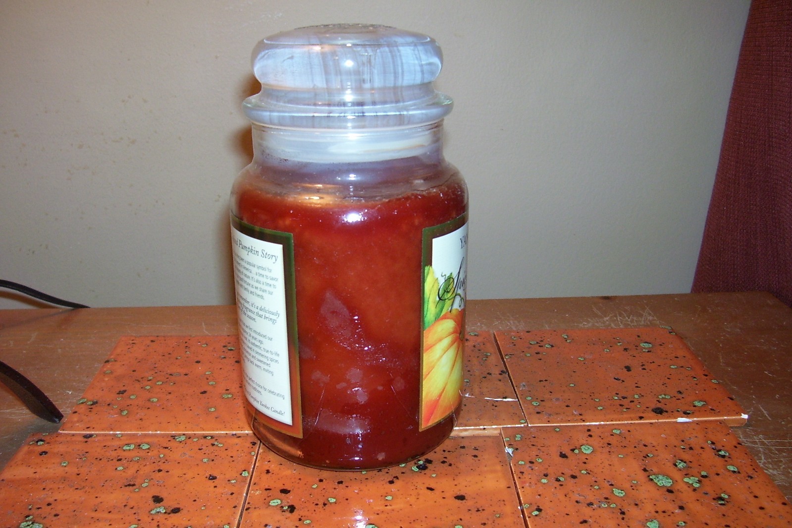 yankee candle 22oz SPECIAL EDITION JAR SPICED PUMPKIN + BASE UNITS WITH REFILLS