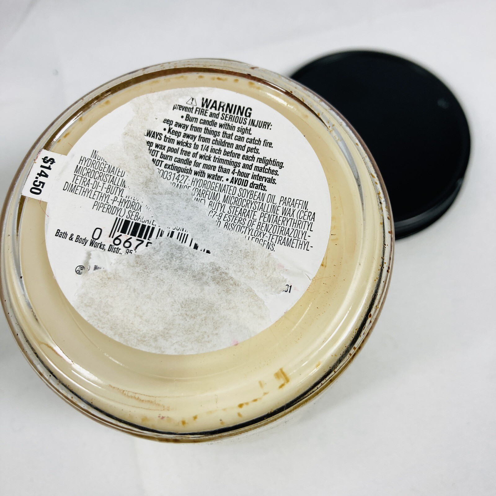 NEW Bath Body Works Hot Cocoa & Cream 7oz Single Wick Candle Mason Jar Twist Lid