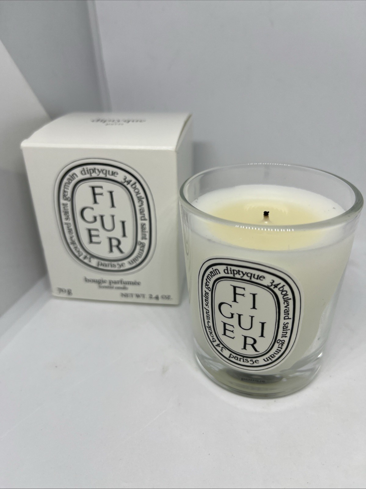 Diptyque Figuier Scented Candle 2.4oz Used