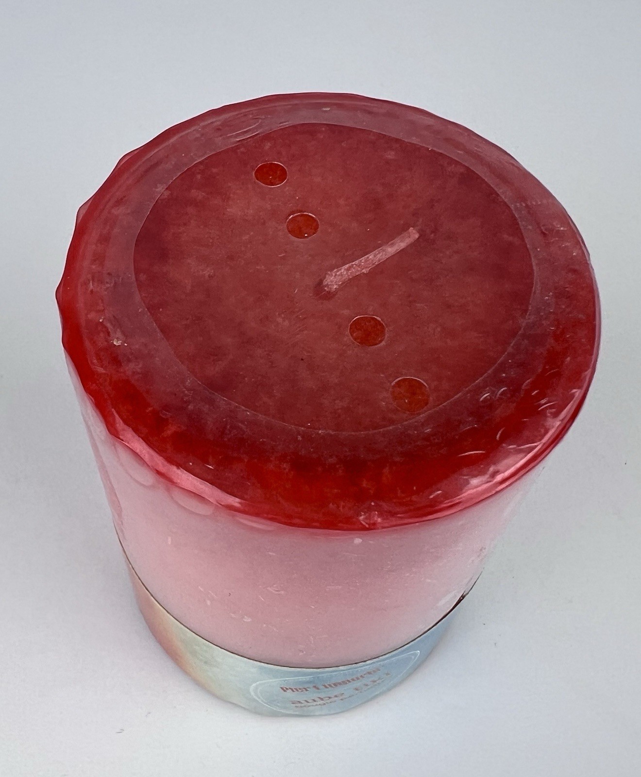Pier 1 Imports Aube Tiki Sunrise Scented Candle 4 in. x 3 in. dia. NEW