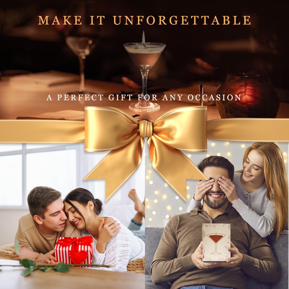 Espresso Martini Candle Unique Gifts for Women Girls,Strong Scented, Natural …