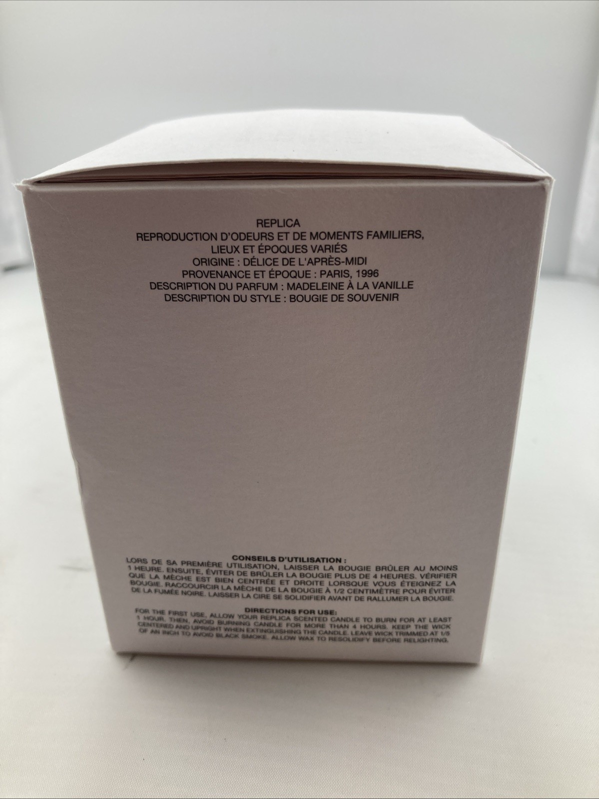 NIB Maison Margiela REPLICA Afternoon Delight Scented Candle 5.82oz NEW