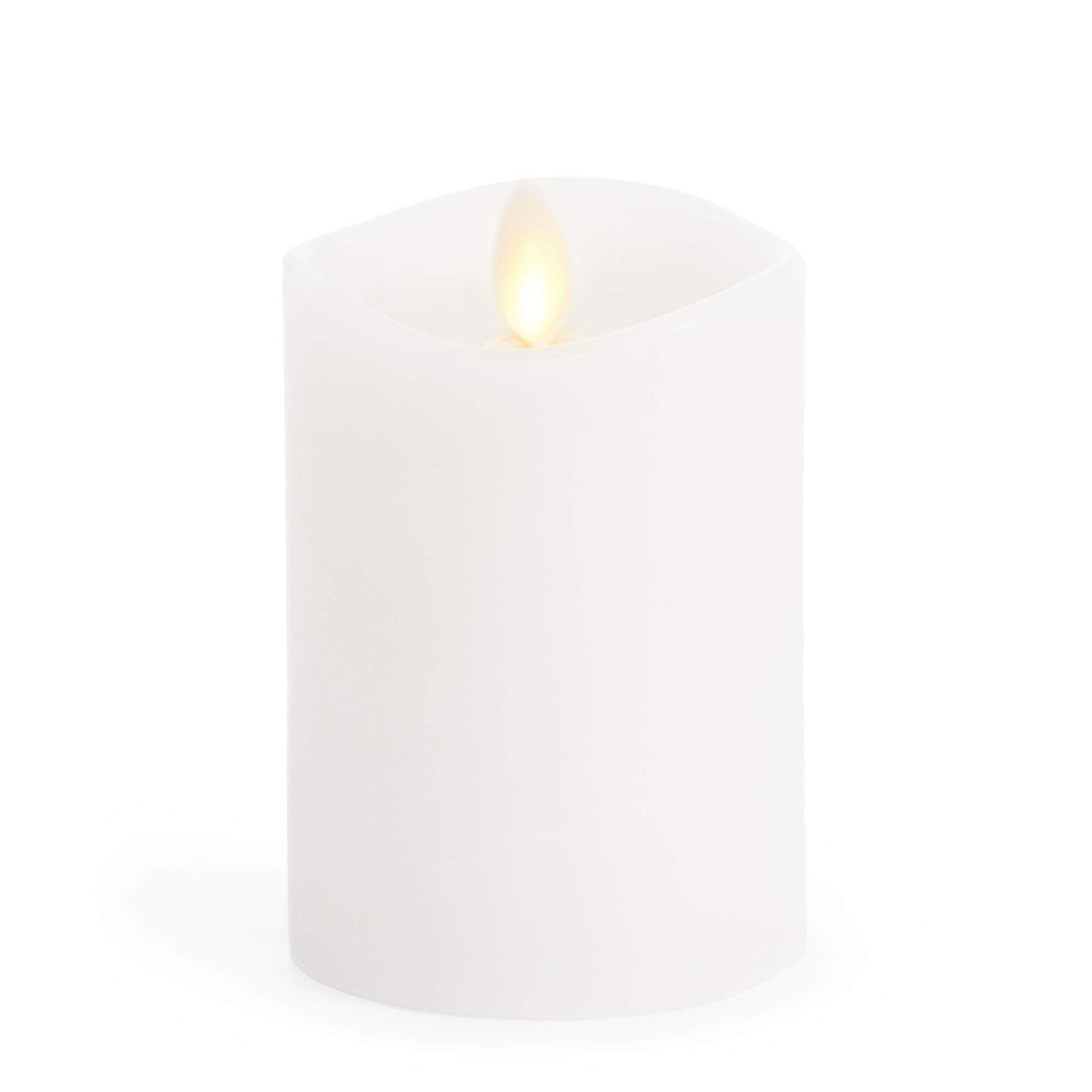 Luminara Flameless Pillar Candle, Small (4.5 inches, Unscented)