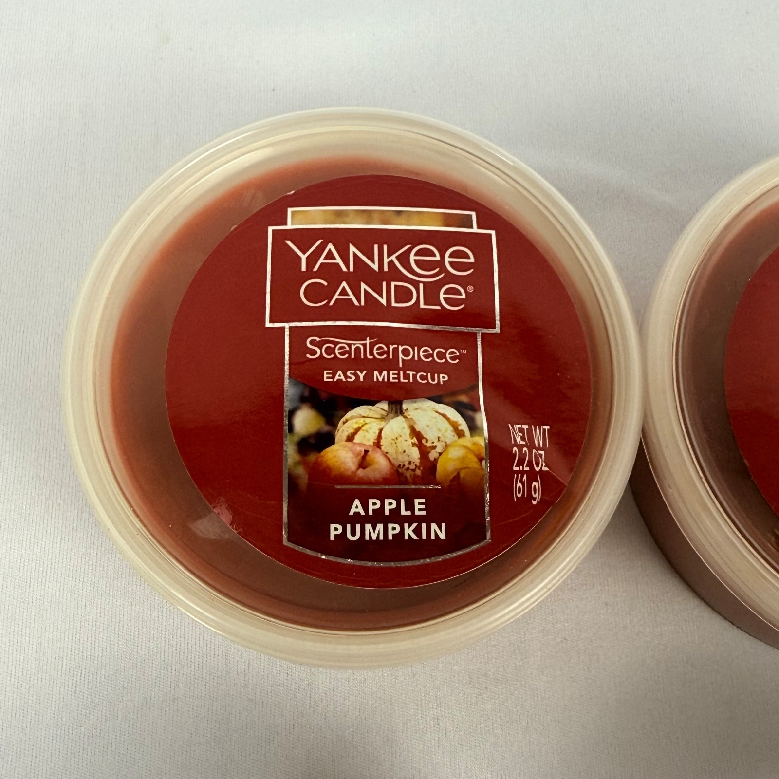 Lot of 6 Yankee Candle Scenterpiece Easy MeltCups Wax Melts Pumpkin Lavender NEW