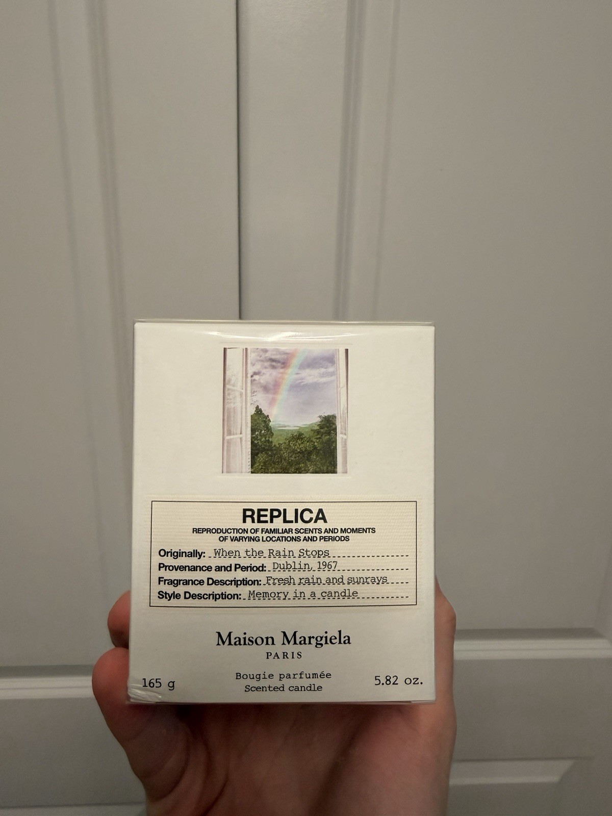 Maison Margiela REPLICA When the Rain Stops Scented Candle 5.82 oz (SEALED)