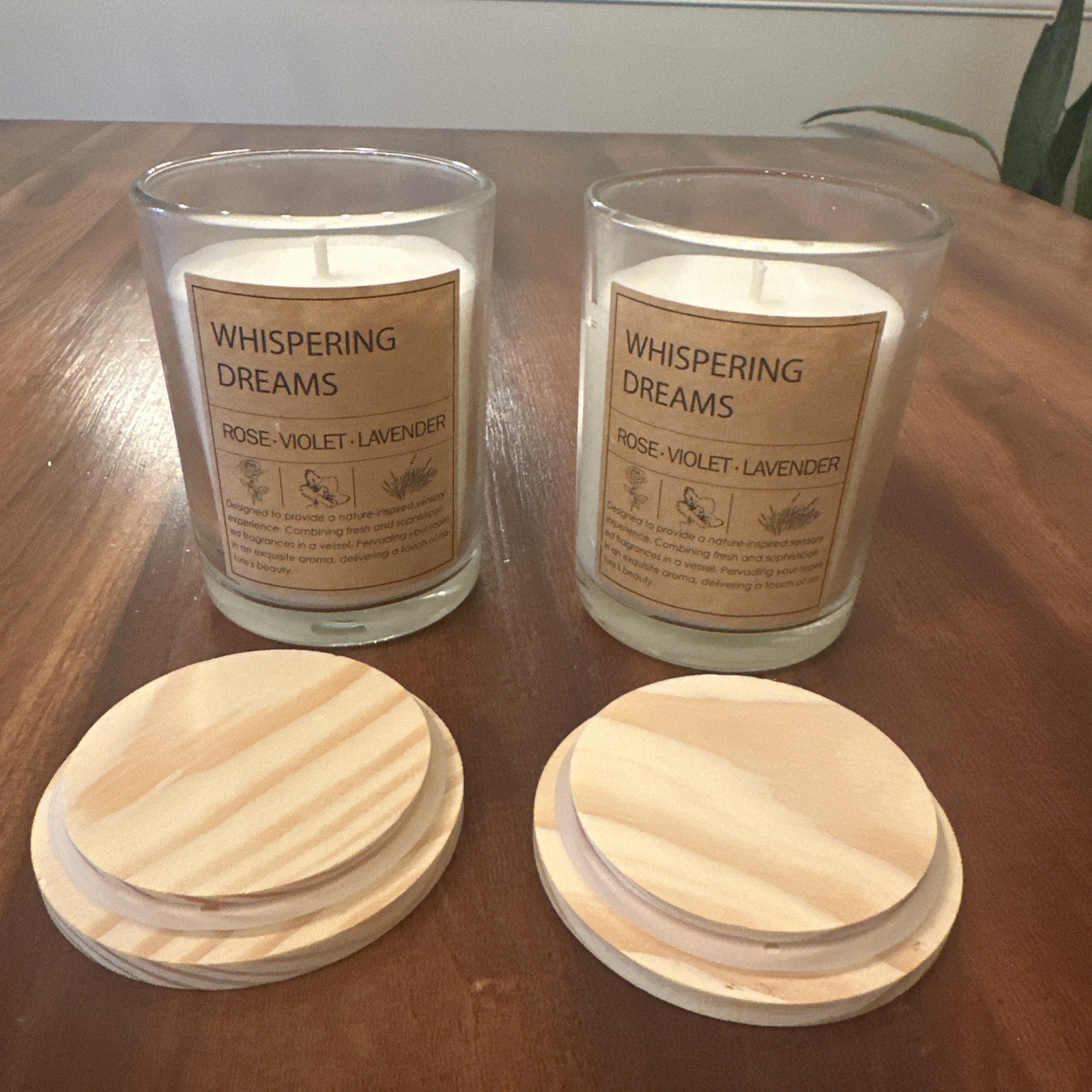 Candles Rose Violet Lavender & Whispering Dreams Wildly Popular Candle Sold Out