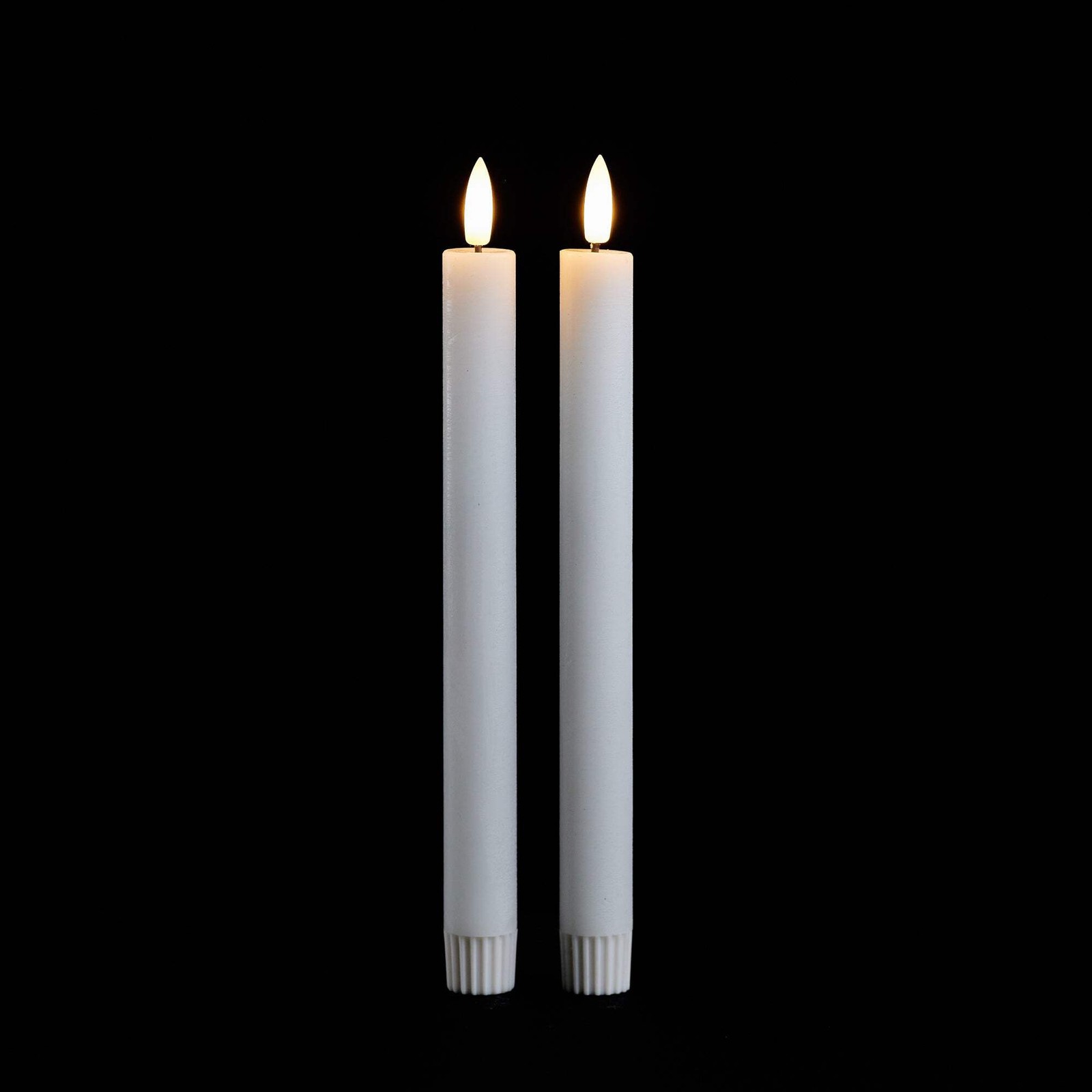 FIA Wick White Taper Candle (Set – 2)
