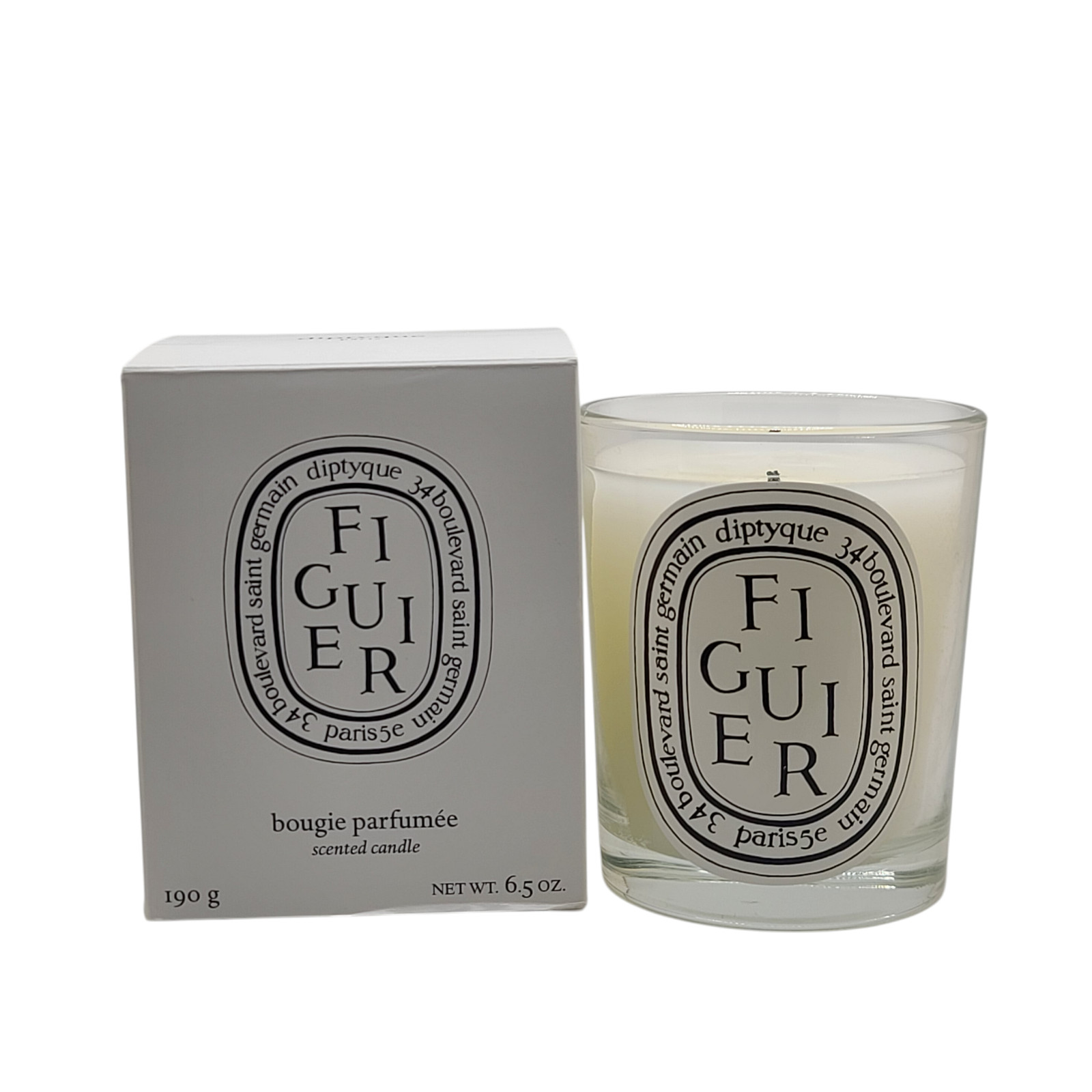 DIPTYQUE Figuier Scented Candle with BOX 6.5 oz/ 190 g Brand NEW + Free Shipping