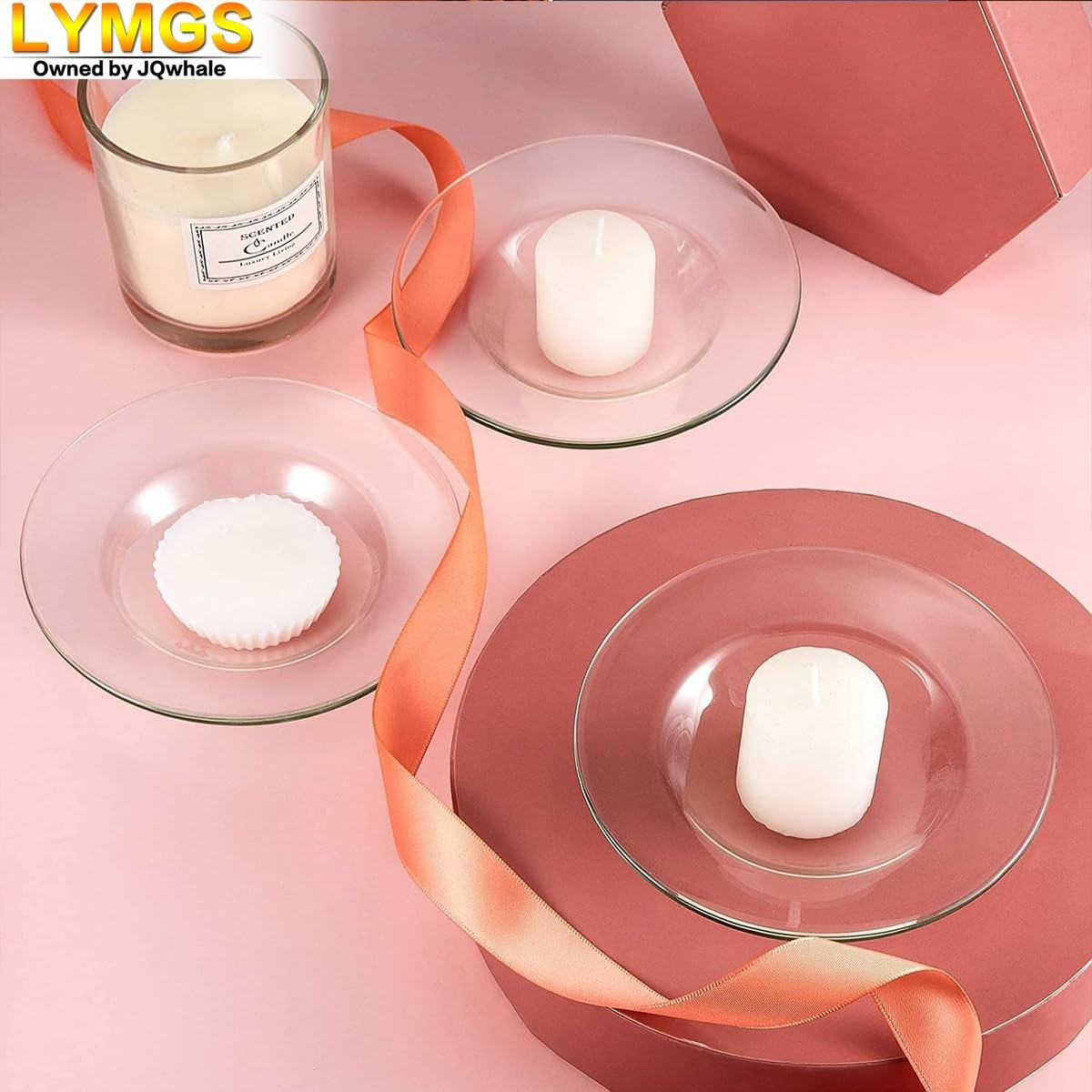 4.5″ Replacement Oil Warmer Dish, 115mm Wax Melt Warmer Liner Round Glass