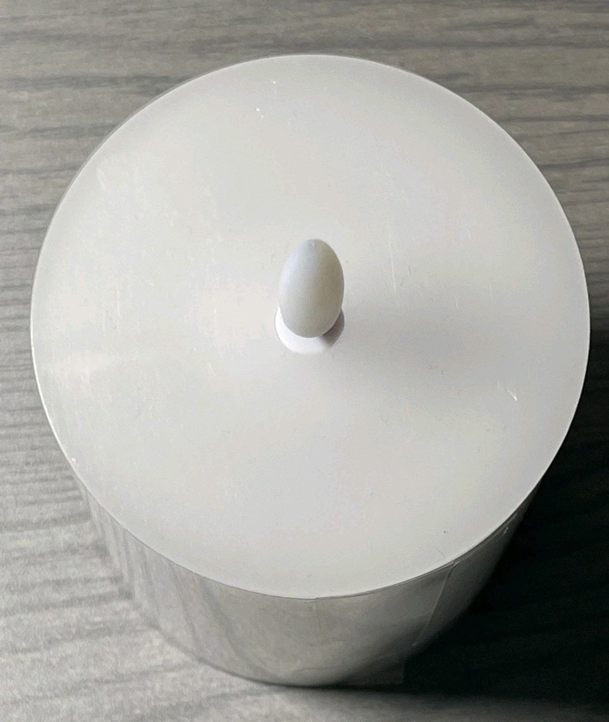 Flameless Battery-Operated Manual On/Off LED Candle ~ No Timer – Used Once