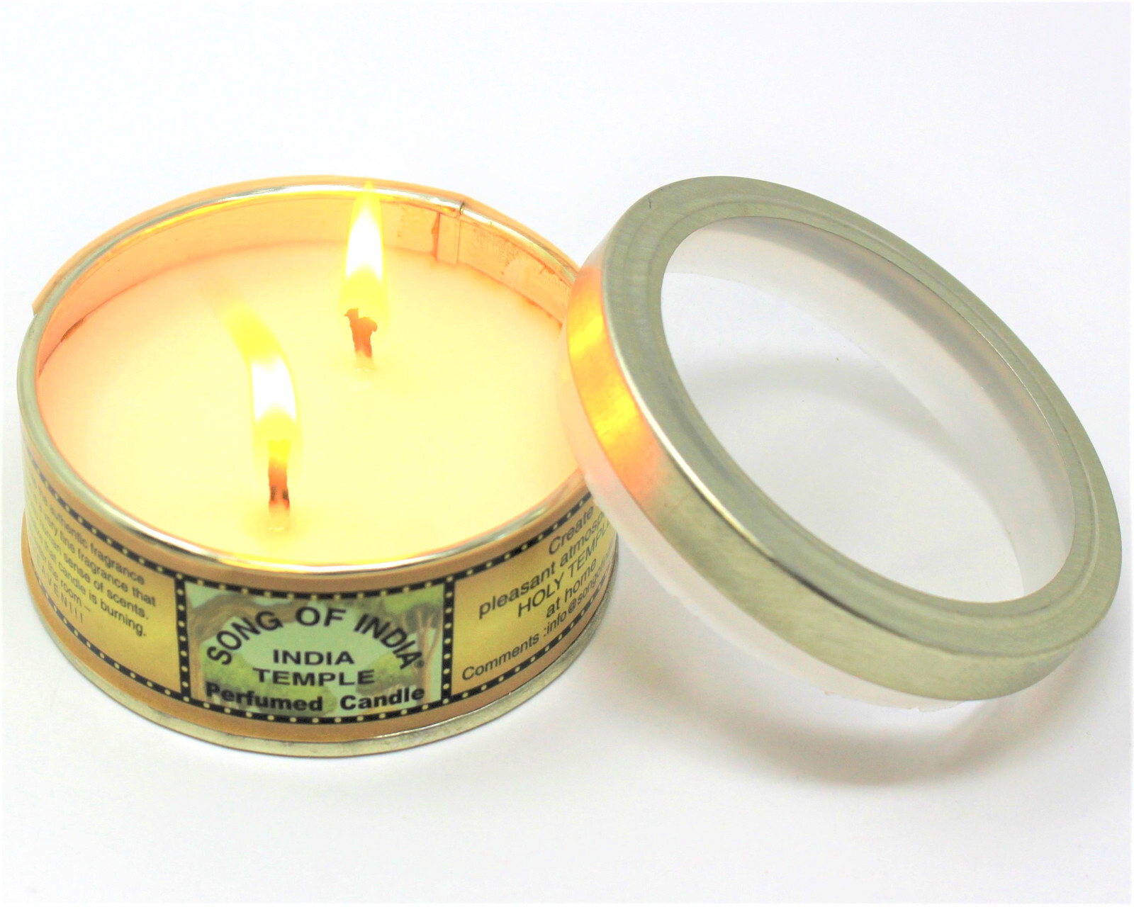 Song of India / India Temple Candle (Double Wick)
