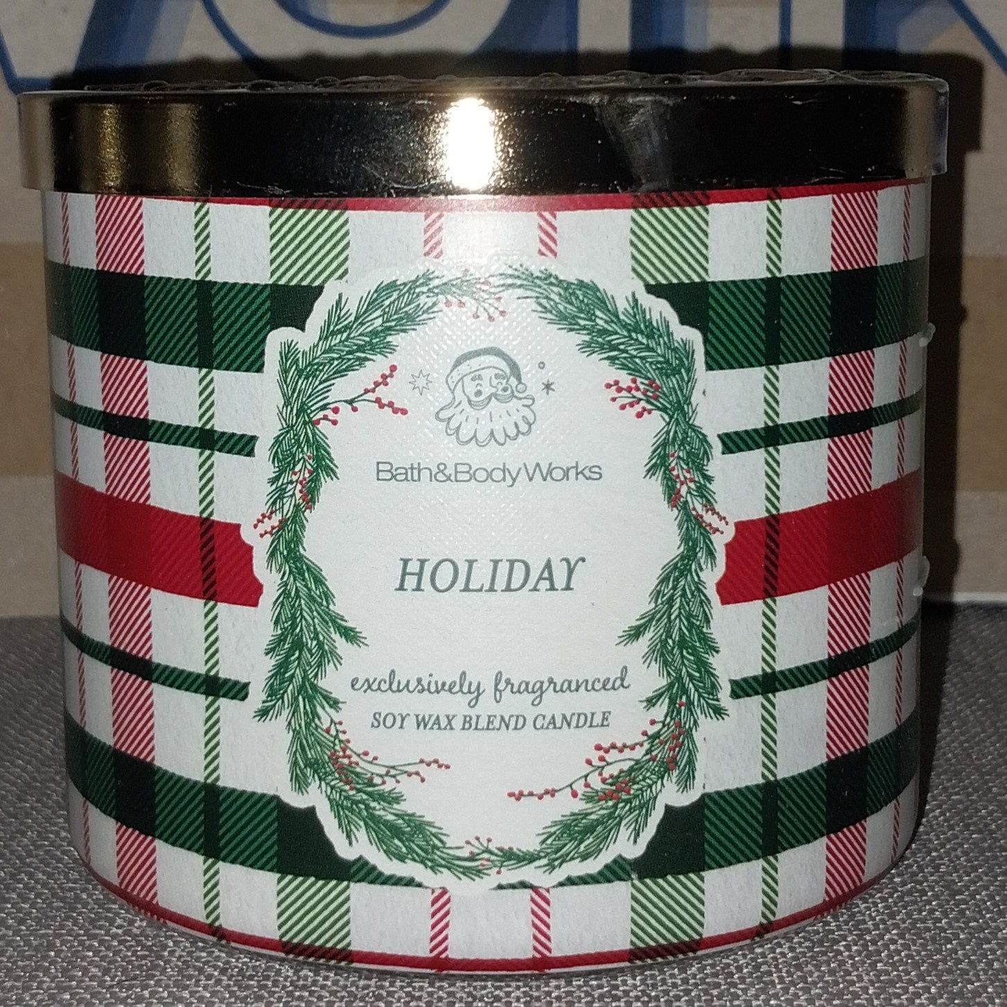 NEW! Bath & Body Works Holiday Christmas 3-Wick Candle