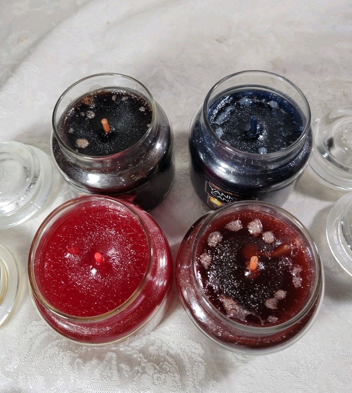 Yankee Candle Fall Themed Small Jars – Set of 4 – NEW