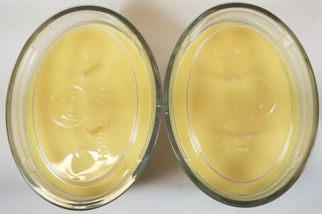 Febreze Candle CUCUMBER LEMONADE Scented Oval 2-wick Jars 12 oz Lot of 2