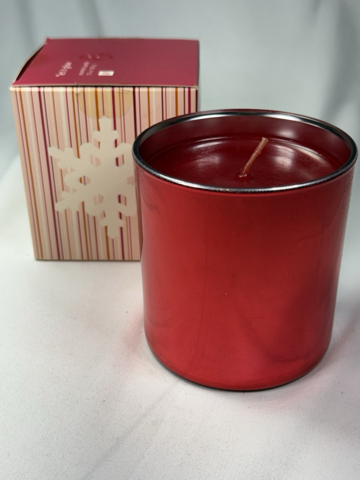 Gap Let It Glow Candle 7.5oz Holiday Scented Bougie Parfumee Vintage Rare NEW