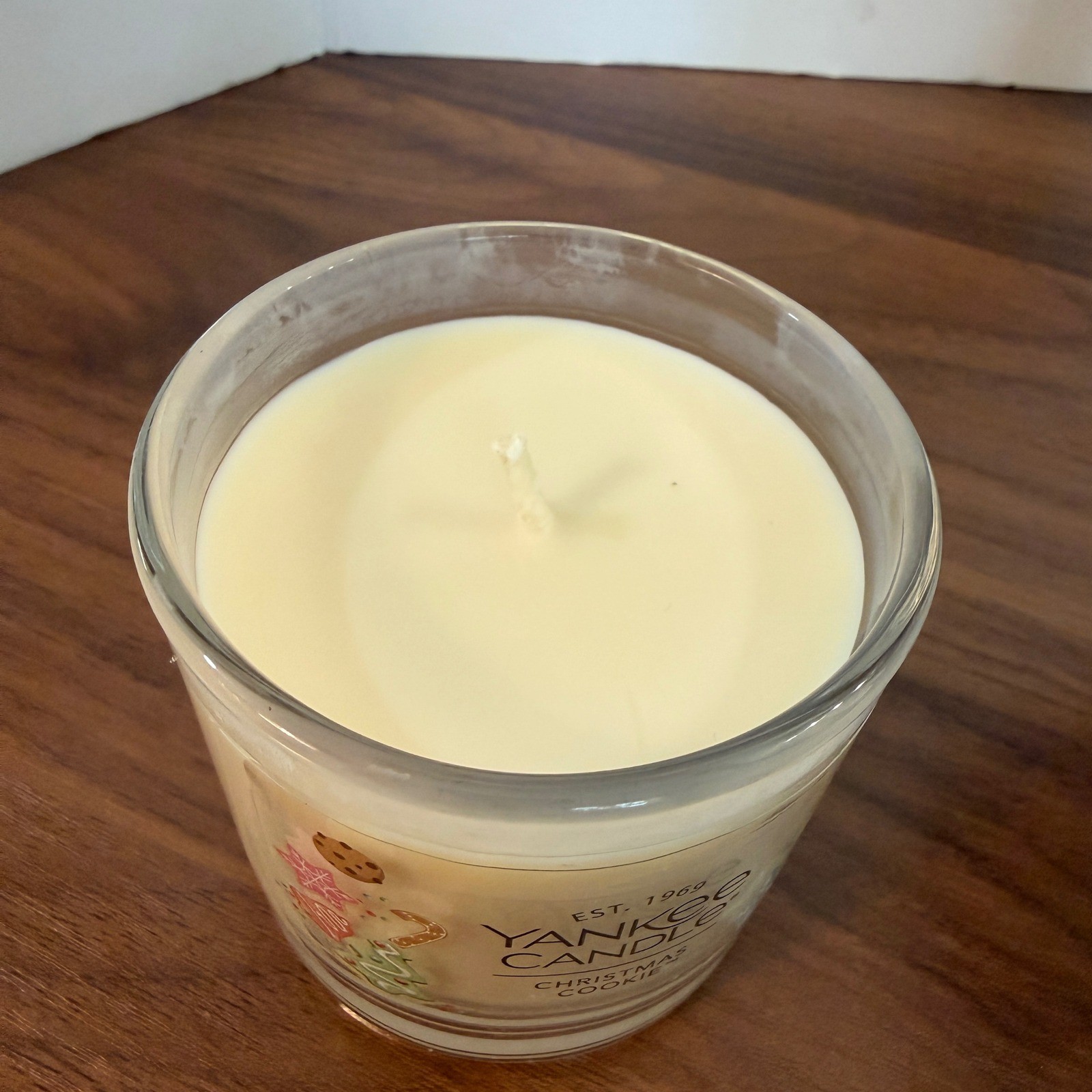 Yankee Candle Christmas Cookie Scented Jar Candle Holiday Decor Small 4.3oz