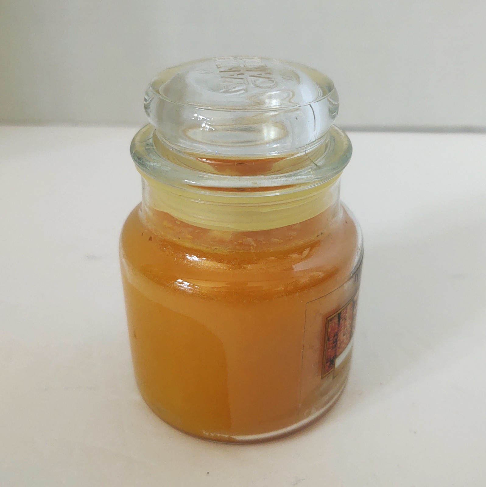 Yankee Candle HARVEST 3.7 oz Small Glass Jar Candle – 2013 Classic Vintage – NEW