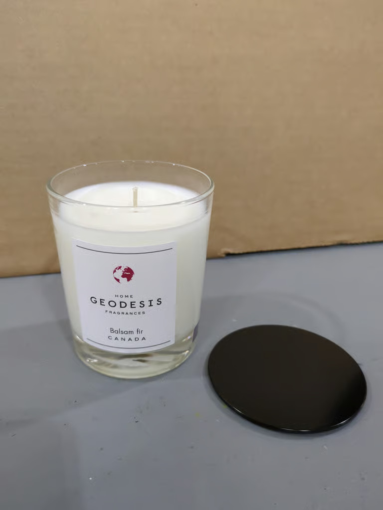 Geodesis Balsam Fir Canada Scented Candle 180g 50h Burn Time NEW