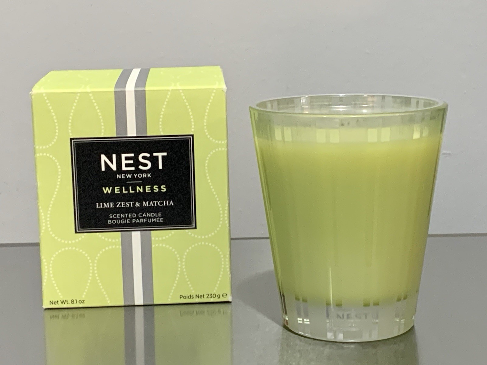 NEST Lime Zest & Matcha Classic Scented Candle 8 oz/ 230g New In Box (#m10)