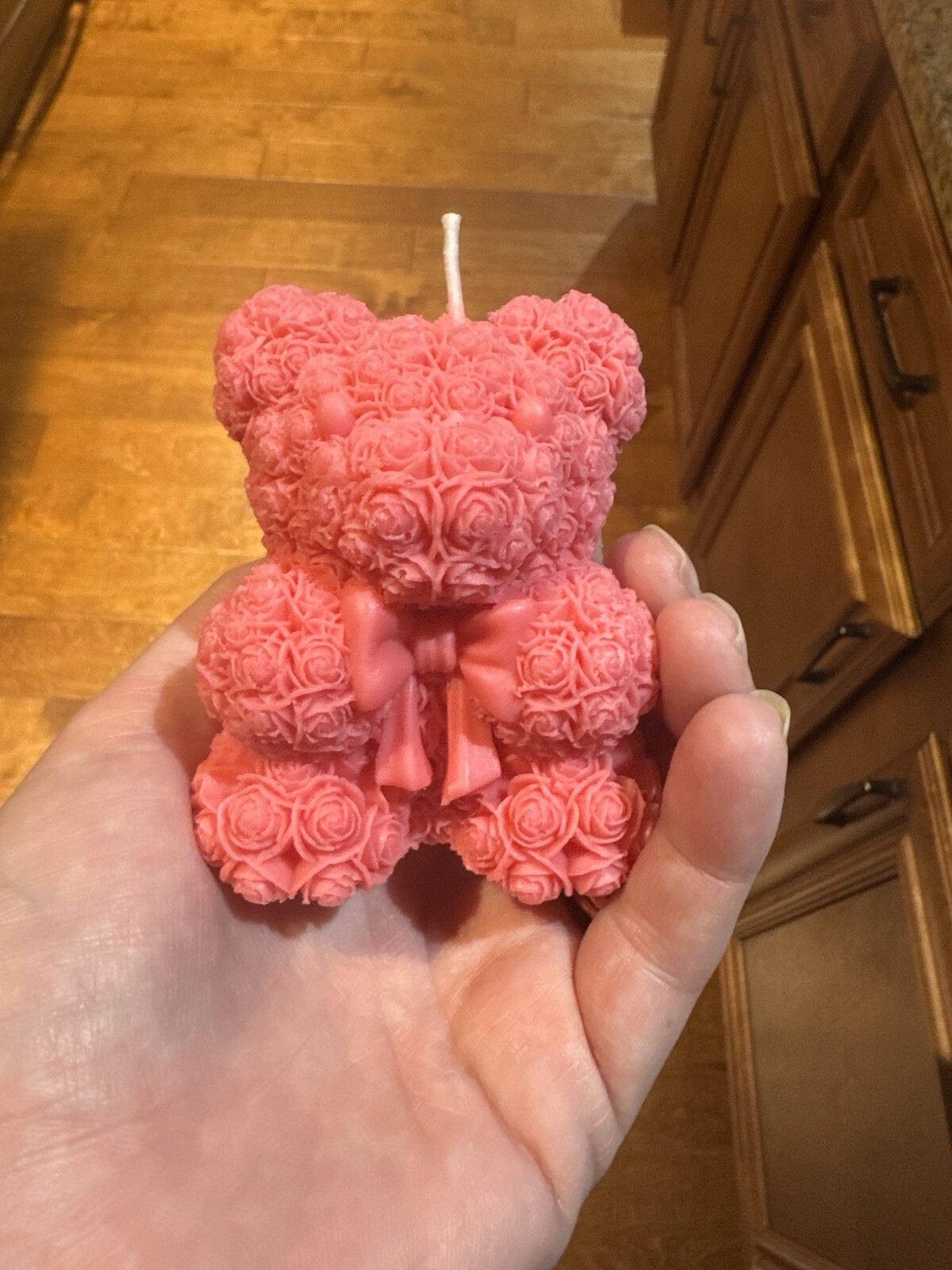 Handmade Rose Bear Aroma Candle Creative Bedroom Decoration Valentine’s