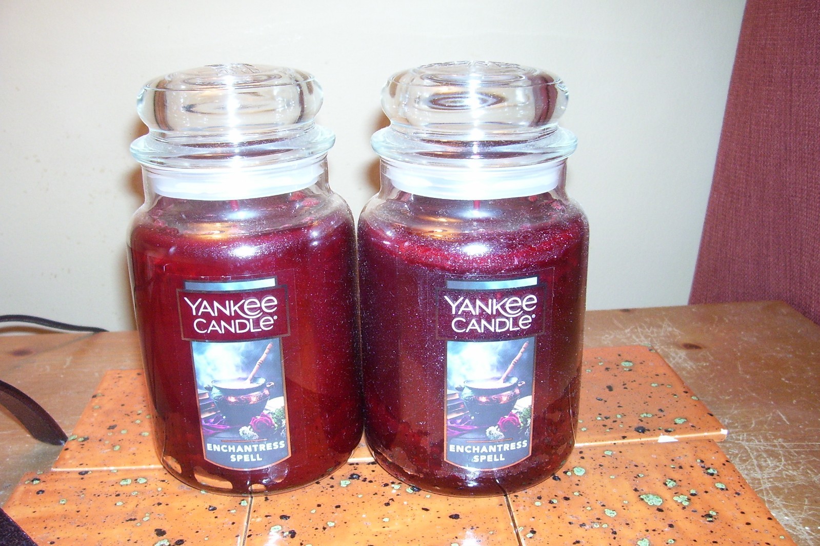 yankee candle 2-22oz JARS ENCHANTRESS SPELL