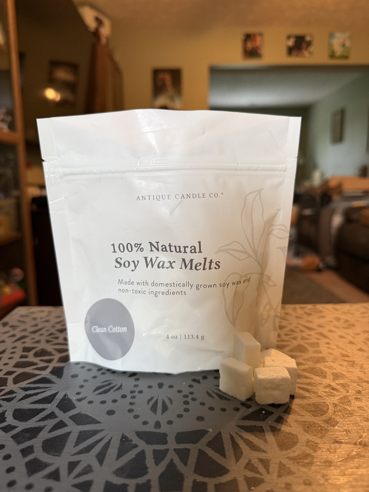 Antique Candle Co. Clean Cotton 4 oz Farmhouse Soy Wax Melts
