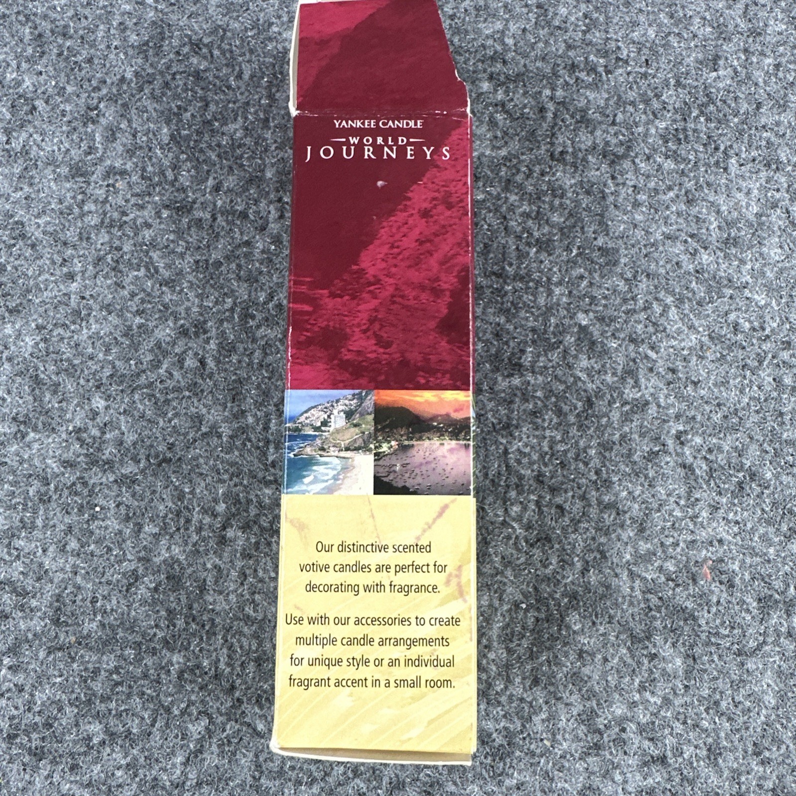 Yankee Candle World Journey Brazilian Passion Fruit 3 Pack Votive Candle RETIRED