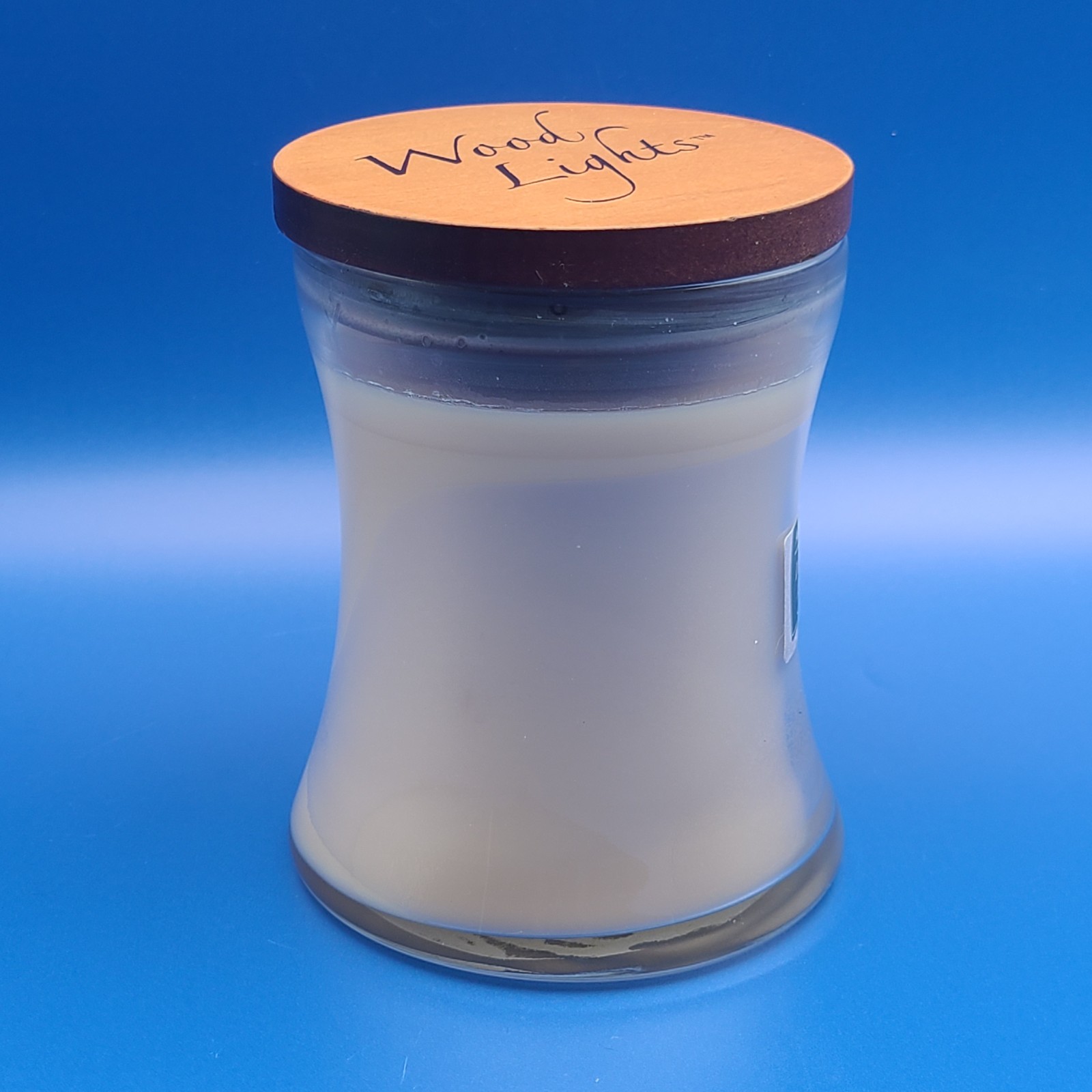 Patriot Candles Wood Lights Vanilla Cedarwood Jar Candle 15 oz NEW FREE SHIPPING